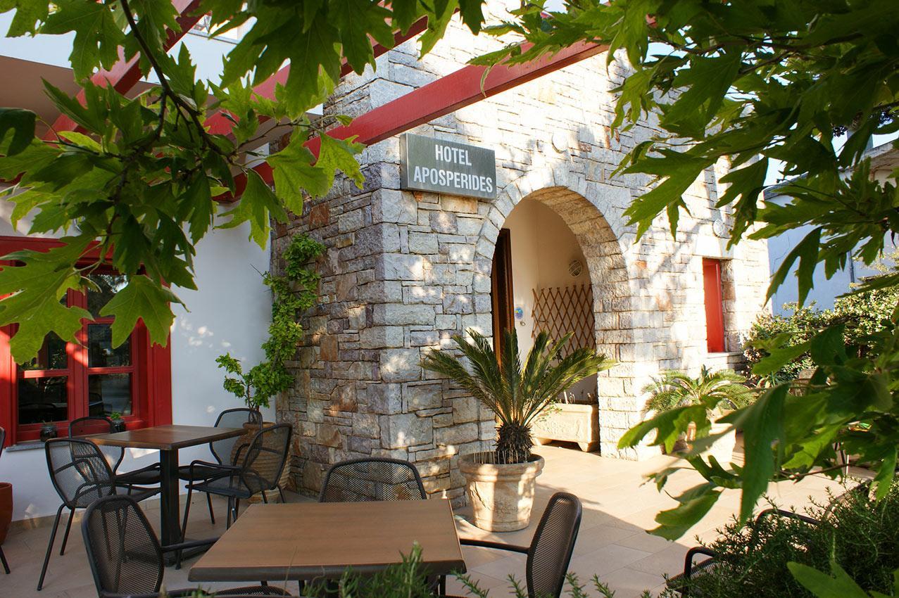 Aposperides Hotel Livadi  ภายนอก รูปภาพ